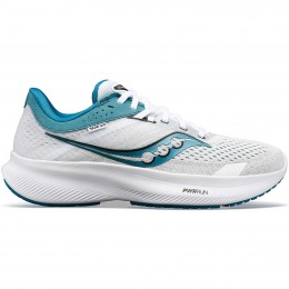 Saucony Scarpe Ride 16 W Bianco/Turchese